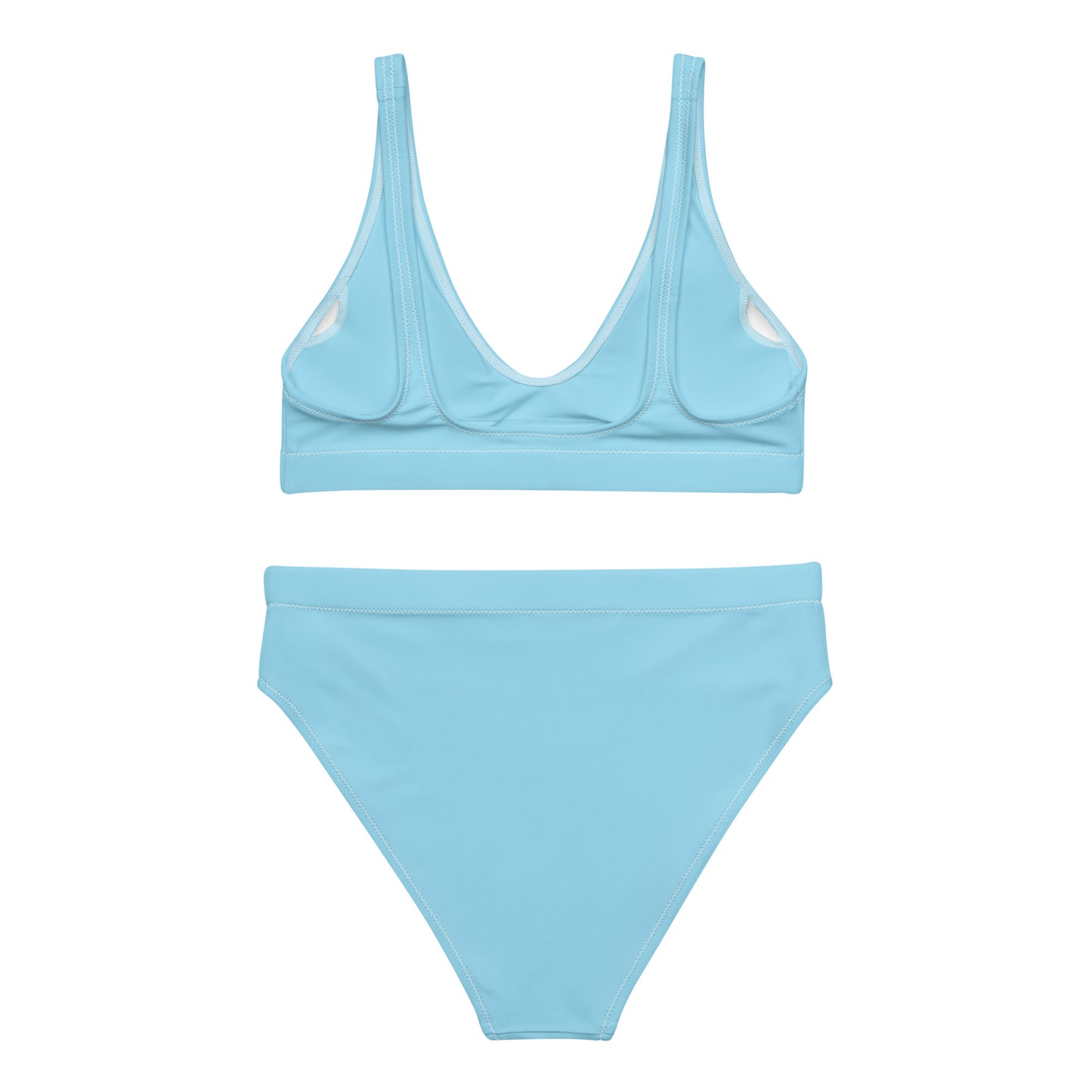 The MMW High-Waist Bikini in Blue