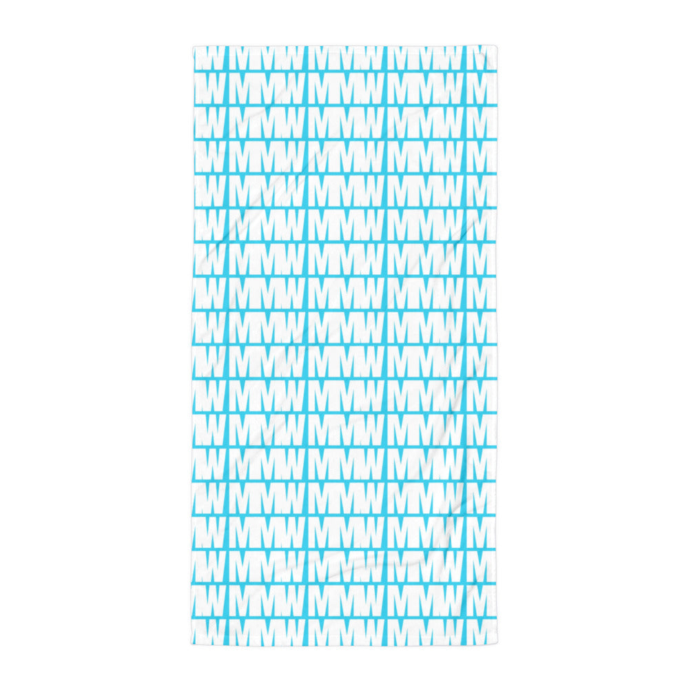 The MMW Legacy Beach Towel in Blue