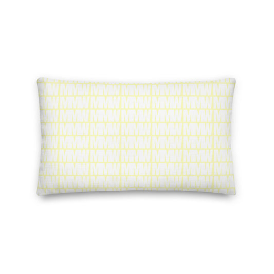 The MMW Legacy Beach Pillow in Yellow