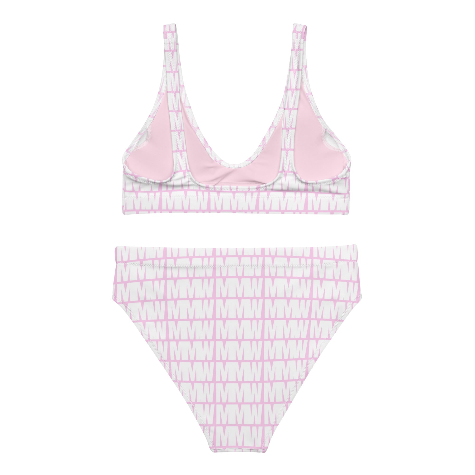 The MMW Legacy High-Waist Bikini in Pink