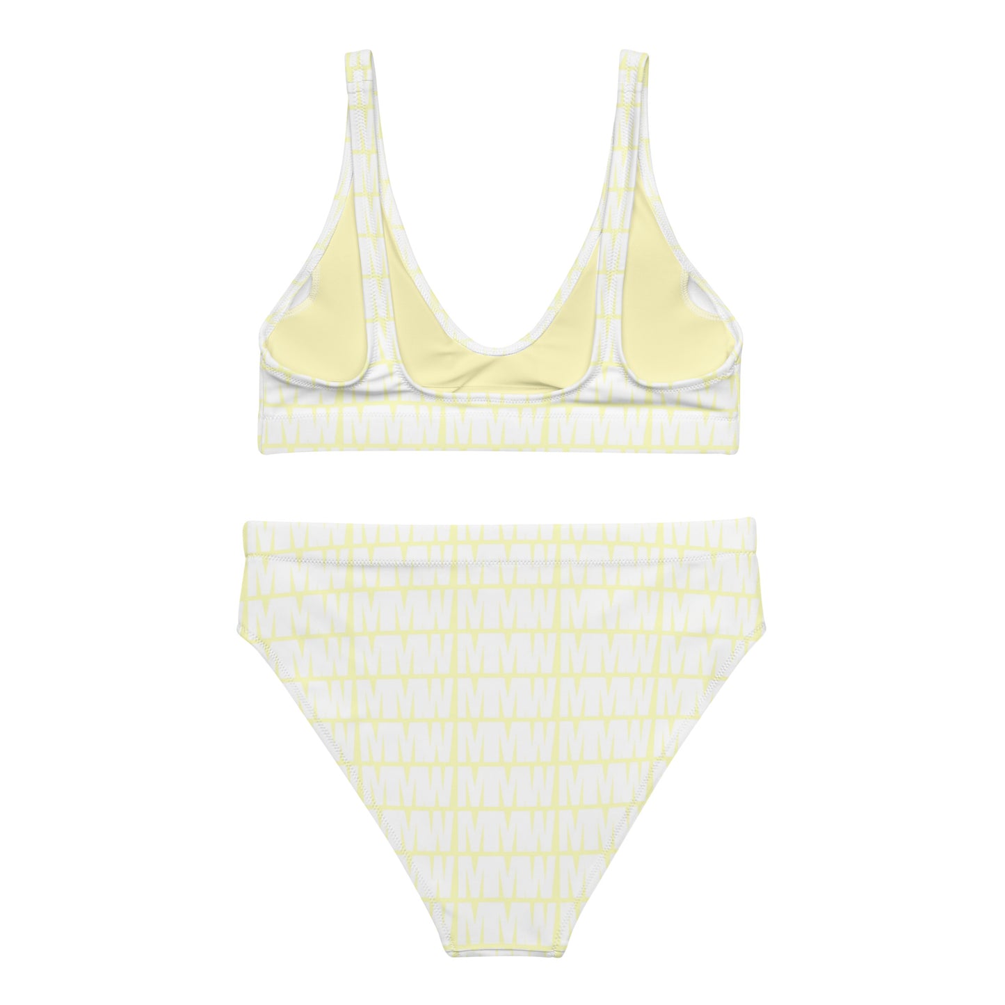 The MMW Legacy High-Waist Bikini in Yellow