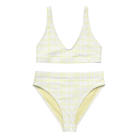 The MMW Legacy High-Waist Bikini in Yellow