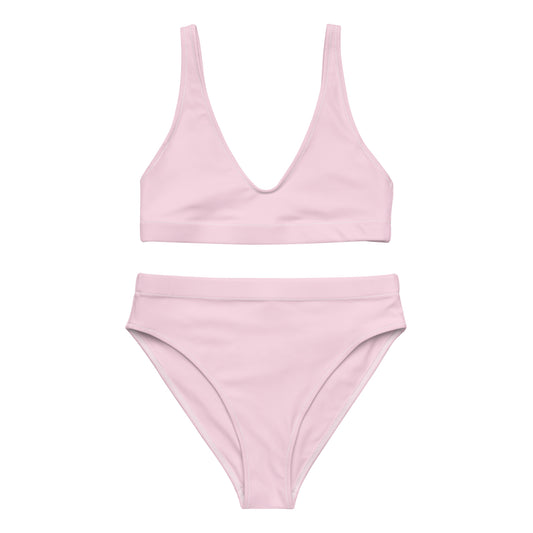 The MMW High-Waist Bikini in Pink