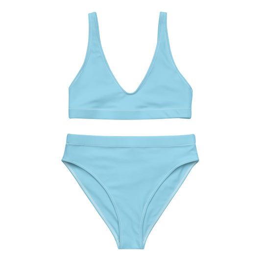 The MMW High-Waist Bikini in Blue