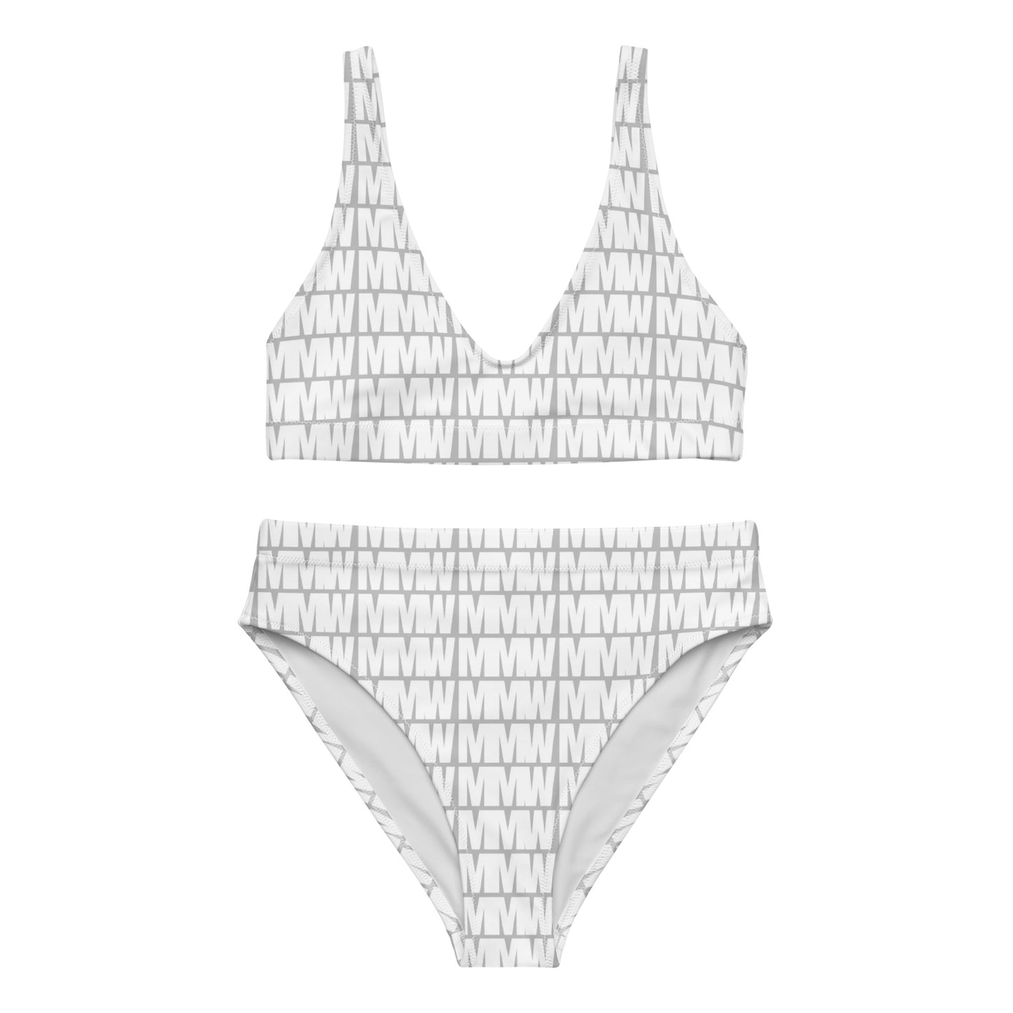 The MMW Legacy High-Waist Bikini in Grey