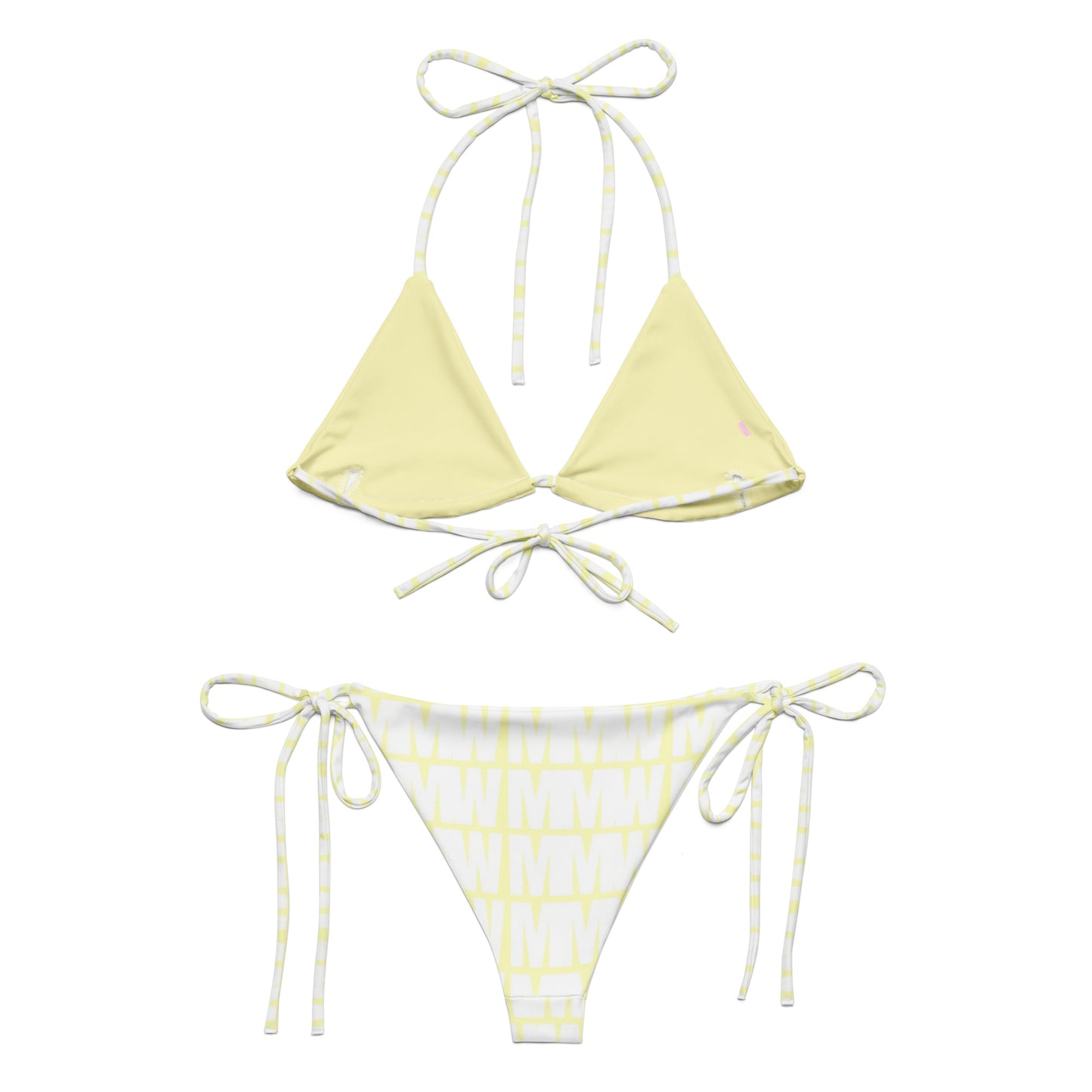 The MMW Legacy String Bikini in Yellow