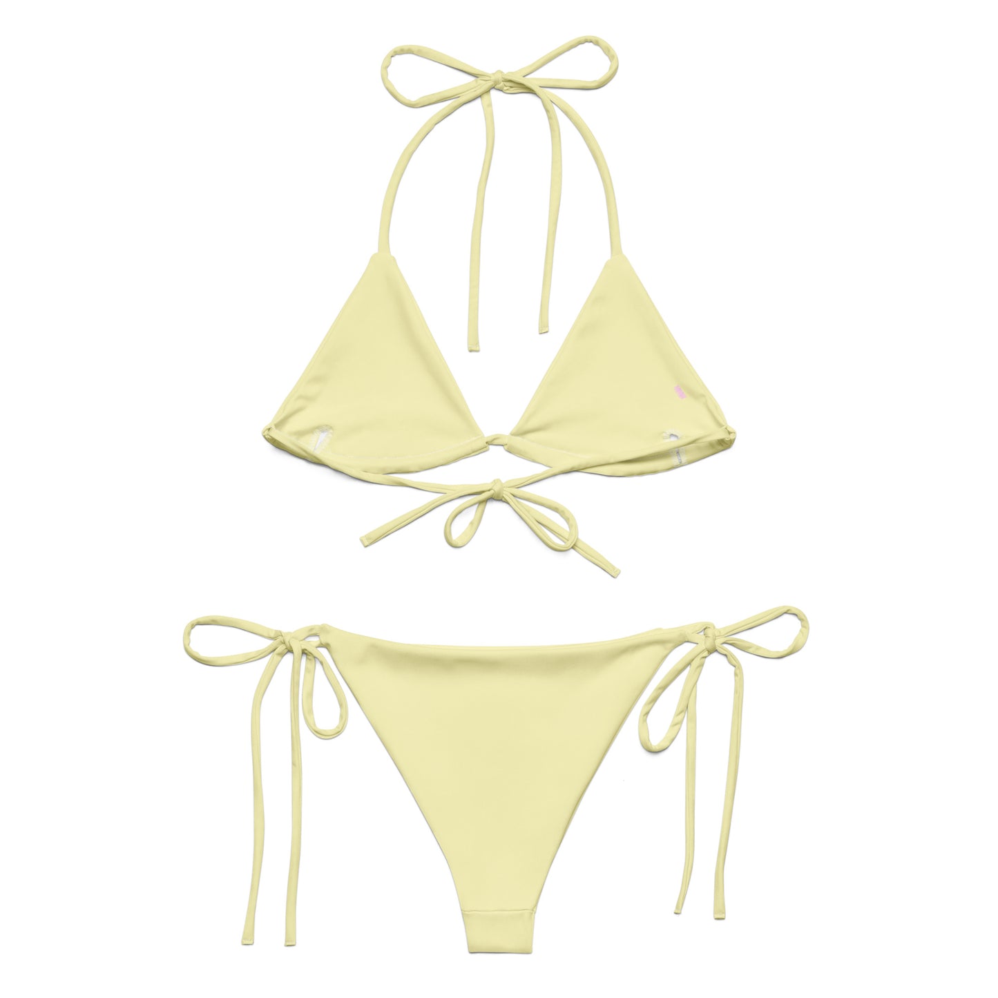 The MMW String Bikini in Yellow