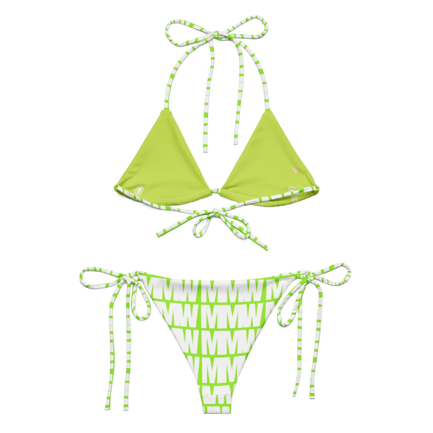 The MMW Legacy String Bikini in Green