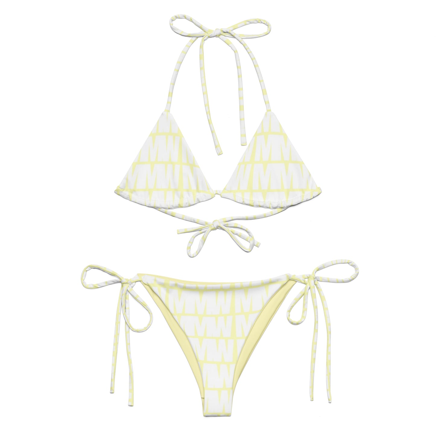 The MMW Legacy String Bikini in Yellow