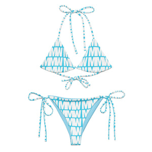 The MMW Legacy String Bikini in Blue