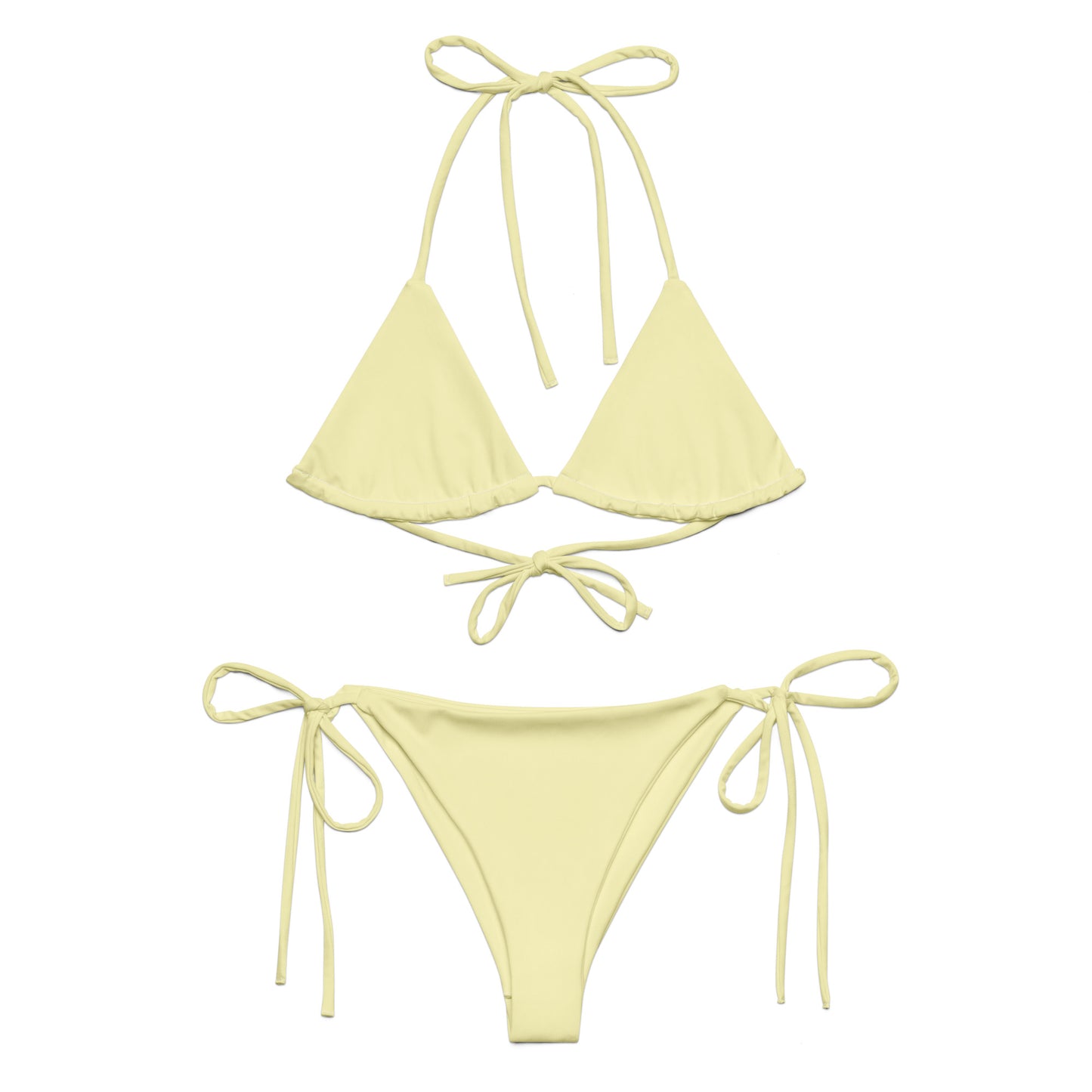 The MMW String Bikini in Yellow