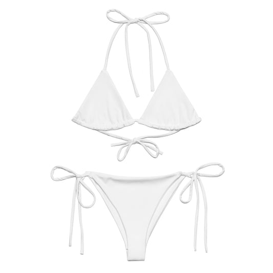 The MMW String Bikini in White