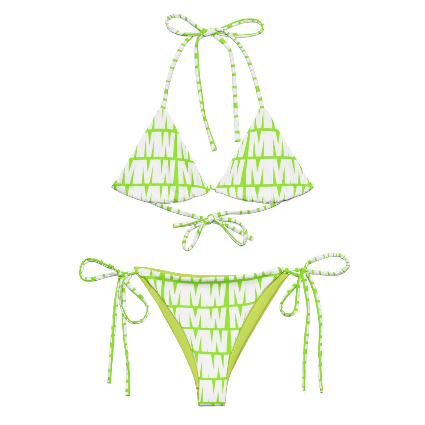 The MMW Legacy String Bikini in Green