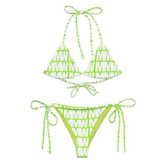 The MMW Legacy String Bikini in Green