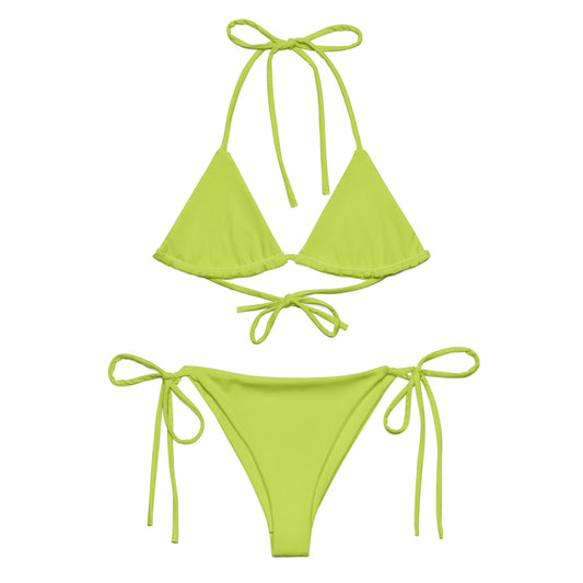 The MMW String Bikini in Green