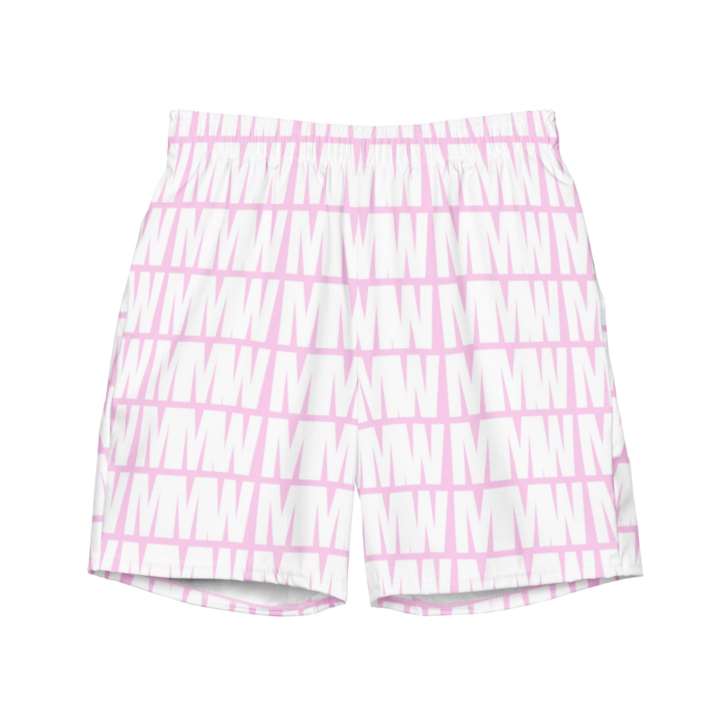 The MMW Legacy Swim Trunks in Pink