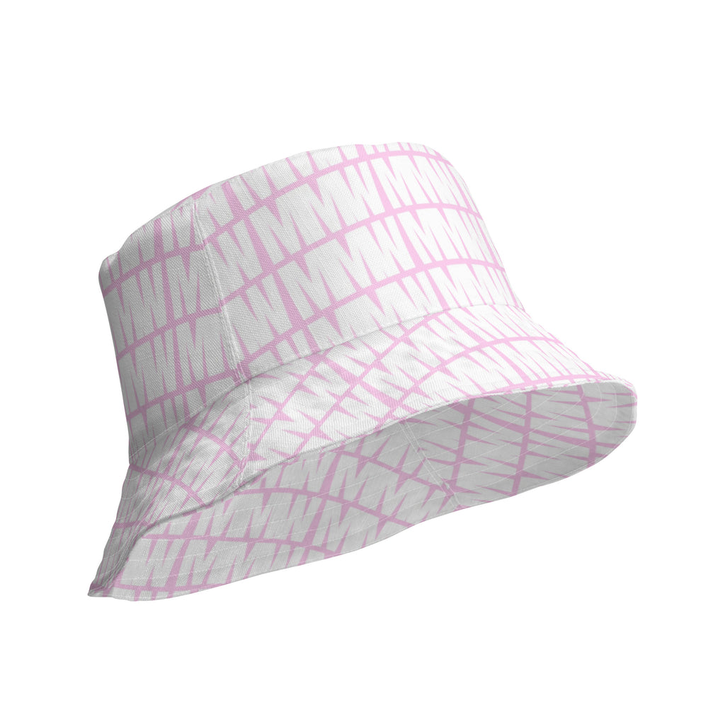 The MMW Legacy Reversible Bucket Hat in Pink