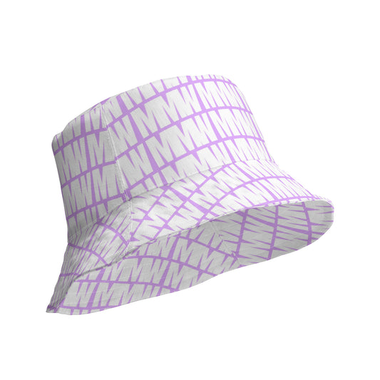 The MMW Legacy Reversible Bucket Hat in Purple