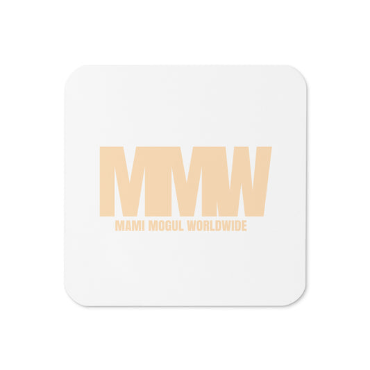 The MMW Classic Cork-Back Coaster