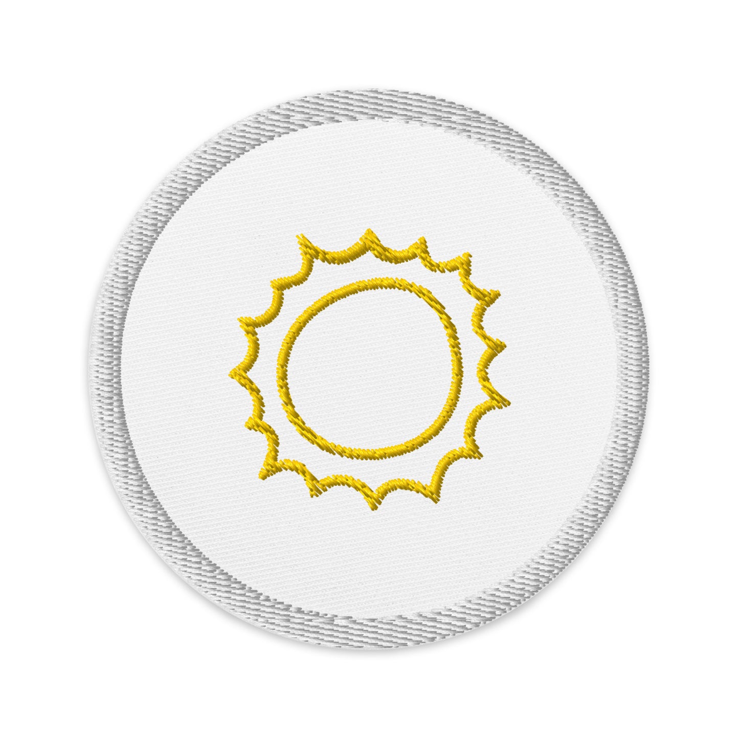 The MMW Embroidered Sun Patch