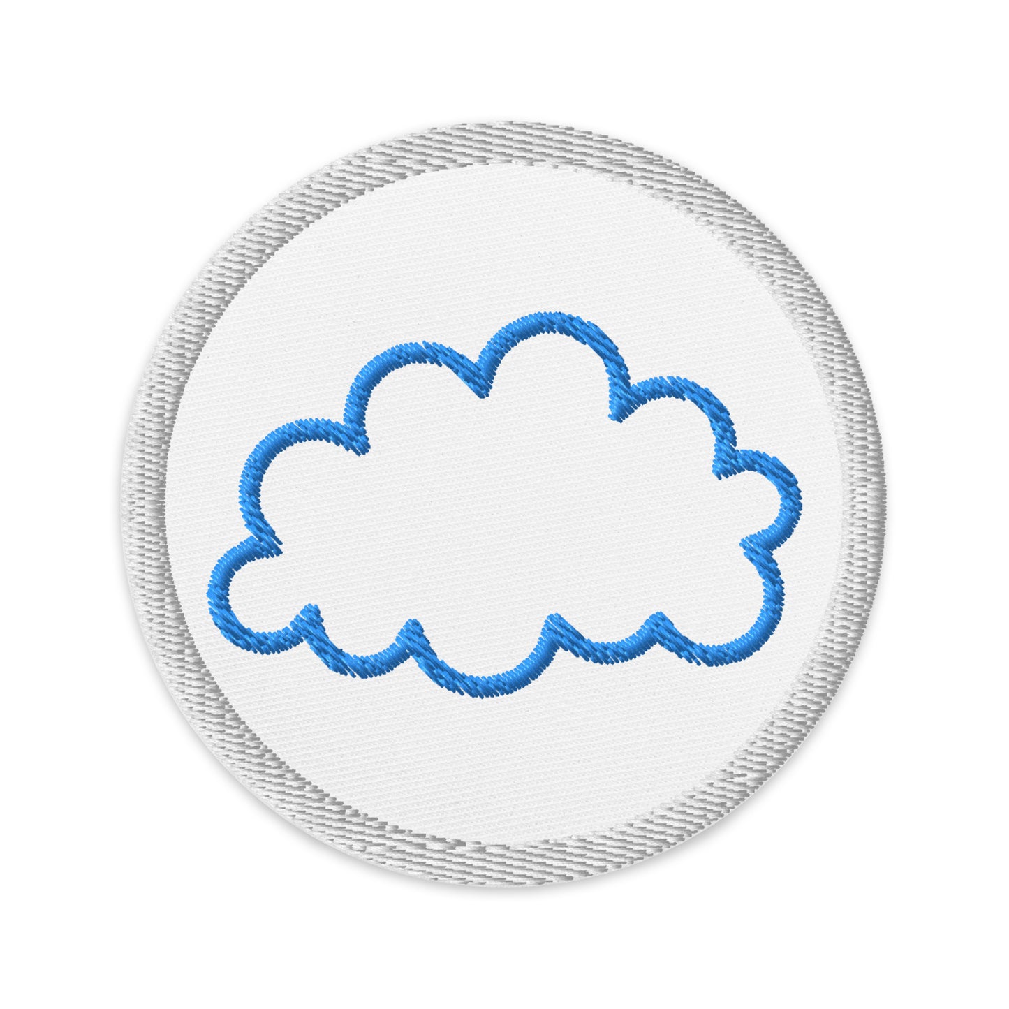 The MMW Embroidered Cloud Patch