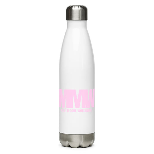 The MMW Stainless Steel Water Bottle in Pink