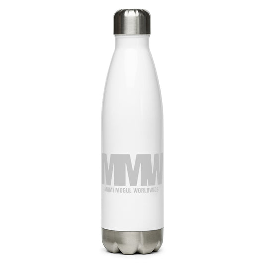 The MMW Stainless Steel Water Bottle in Grey