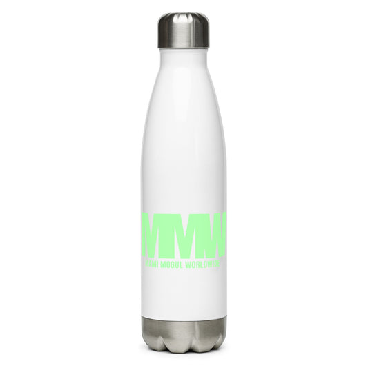 The MMW Stainless Steel Water Bottle in Green